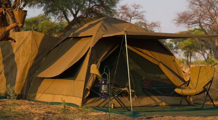 Come organizzare un safari in tenda 
